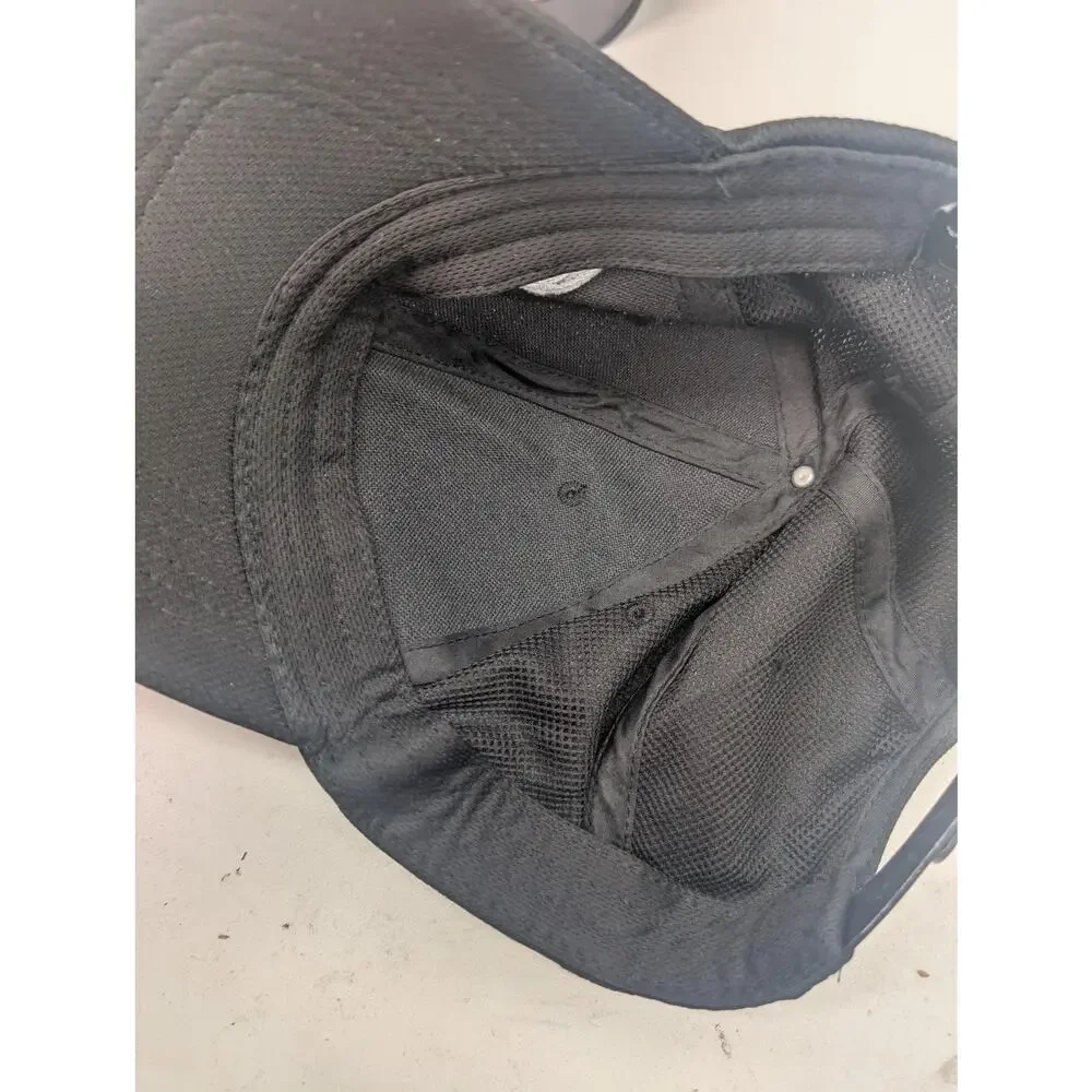 Taco Bell Hat Cap Snap Back Black‎ Mesh Employee Uniform Embroidered Crew Mens